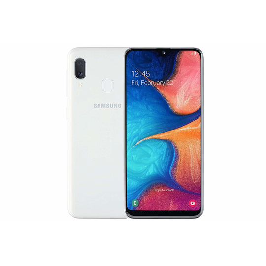 (Unlocked, White) Samsung Galaxy A20e Dual Sim | 32GB | 3GB RAM