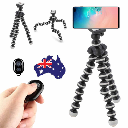 Octopus Flexible Tripod Mount Stand for GoPro Hero 9 8 7 6 5 4 Action