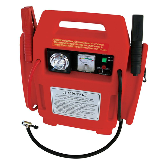 Carpoint Jumpstarter 400A / 12V with compressor 0177707