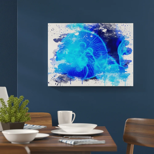 'Jellyfish' Graphic Art Print Poster