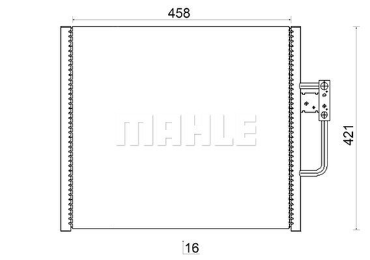 Condenser Air Conditioning 8FC351037-054 by BEHR