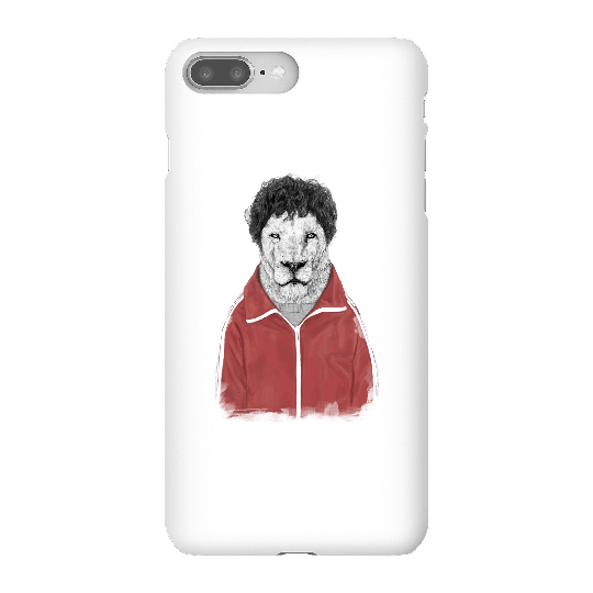 Balazs Solti Sporty Lion Phone Case for iPhone and Android - iPhone 8 Plus - Snap Case - Matte