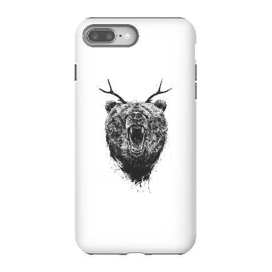 Balazs Solti Dear Bear Phone Case for iPhone and Android - iPhone 8 Plus - Tough Case - Matte