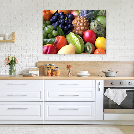 Canvas Print, Food And Colorful Drinks 16815
