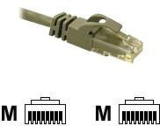 C2G, Cat6 550MHz Snagless Patch Cable Grey, 1.5m