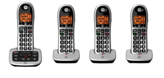 BT 4600 Cordless Telephone with Answer Machine - Quad