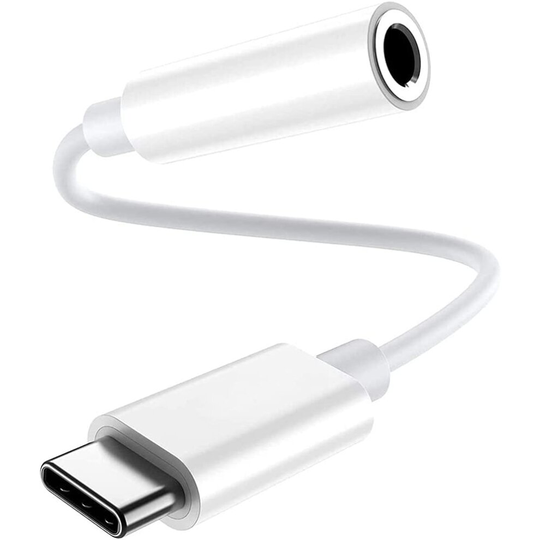 USB C to 3.5mm Headphone Jack DAC Type C Aux Earphone Audio Mic Adapter Compatible for iPad Pro M1 /Air 4 2020,Samsung S21 S20...