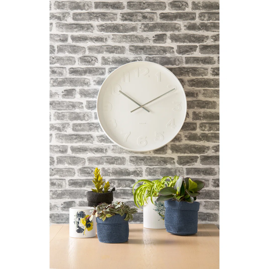 Mr. Wall Silent Wall Clock