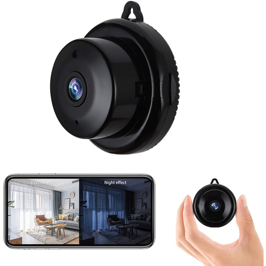 Spy Camera Mini Hidden WiFi Camera Full HD 1080P Covert Security with Night Vision Motion Detection, Wireless Security Small Video Camera fo