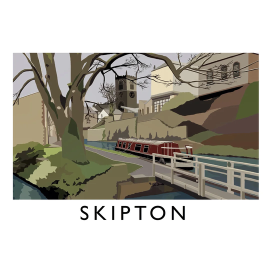 Skipton by Richard O'Neil - Graphic Art Print on Paper
