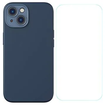 Baseus Magnetic iPhone 14 Liquid Silicone Case - Blue