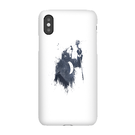Balazs Solti Singing Wolf Phone Case for iPhone and Android - iPhone X - Snap Case - Gloss