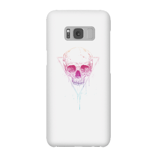 Balazs Solti Colourful Skull Phone Case for iPhone and Android - Samsung S8 - Snap Case - Matte