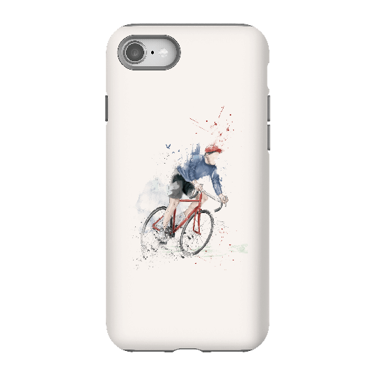 Balazs Solti Cycler Phone Case for iPhone and Android - iPhone 8 - Tough Case - Gloss