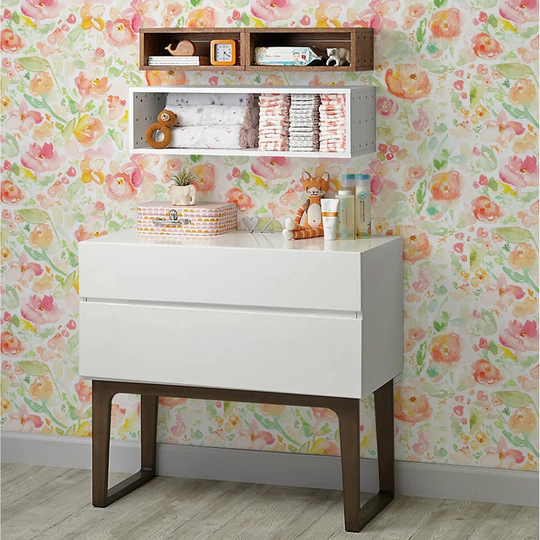 Kirbyville Utensil H Flowers Rainbow Wallpaper