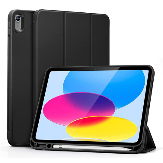 Apple iPad (10th gen) Generic Tri-fold Cover Case - Black