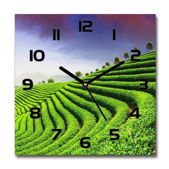 Haryad Tea Plantation Silent Wall Clock