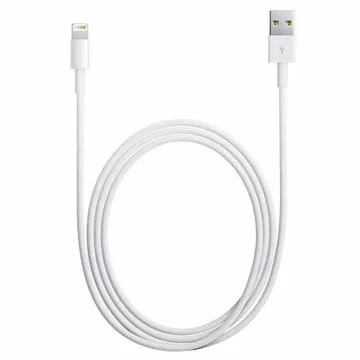 Apple Lightning / USB Cable MQUE2ZM/A - iPhone, iPad, iPod - White - 1m