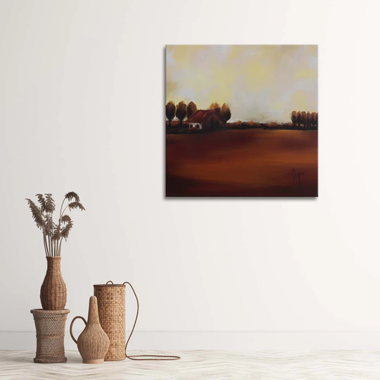 Canvas Print Landscape Nature Brown