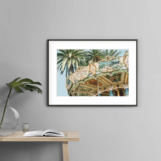 Carousel Palace - Picture Frame Photograph Print on Paper