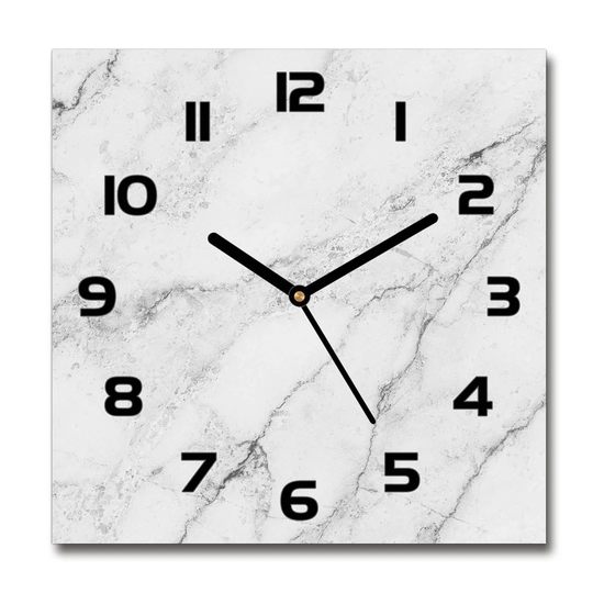 Marble Silent Wall Clock