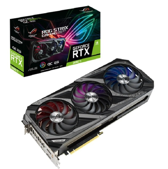 ASUS GeForce RTX 3080 Ti 12GB OC ROG STRIX GAMING Graphics Card