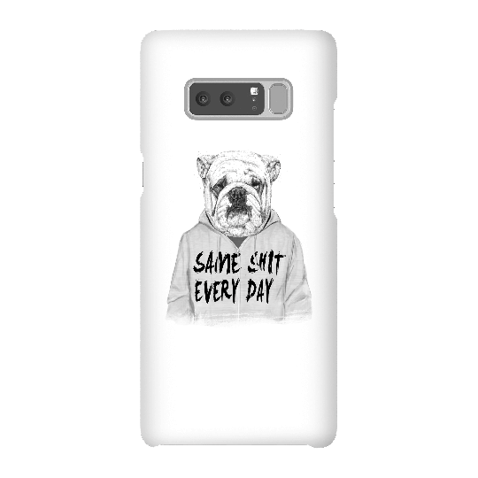 Balazs Solti Same Shit Every Day Phone Case for iPhone and Android - Samsung Note 8 - Snap Case - Gloss