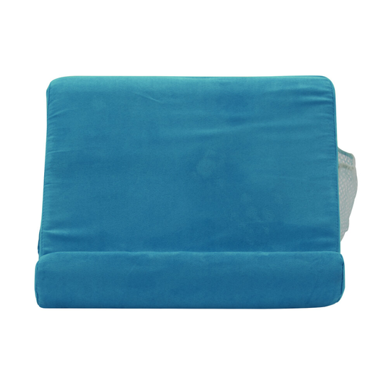 (Lake blue) Multicolor Soft Pillow Lap Stand iPad Tablet Magazine Holder Xmas