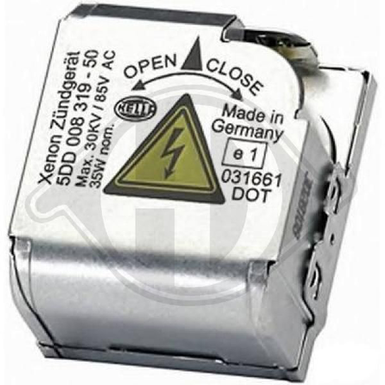 Ignition, gas discharge lamp 1224286
