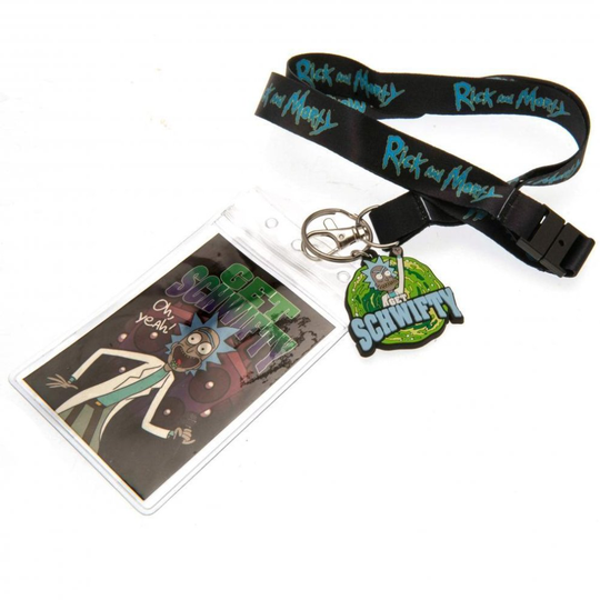 Rick And Morty Schwifty Lanyard And Keyring Set