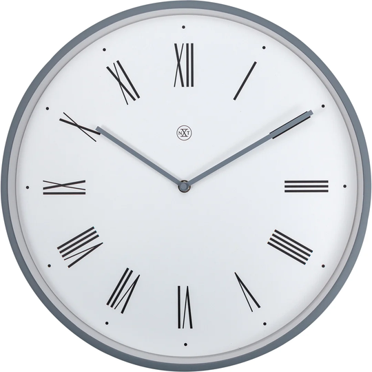 nXt - Wall clock - Ø 40 cm - Plastic - White - 'Duke'