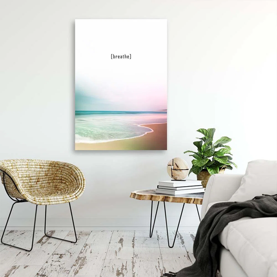 Canvas Print Beach Sea Colourful