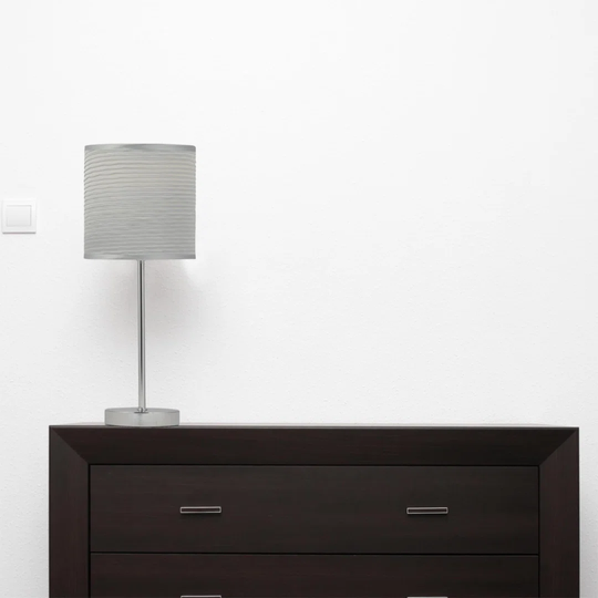 Brityn 37Cm Chrome Table Lamp Set