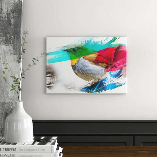 'Robin Bird' Graphic Art Print Poster