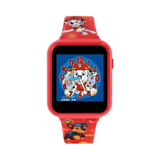 Disney Paw Patrol kids interactive watch with printed soft silicone strap.