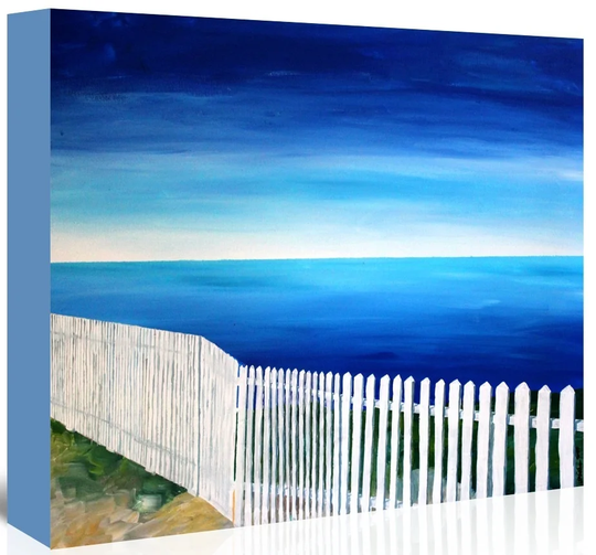 San Francisco Point Reyes Painting on Wrapped Canvas
