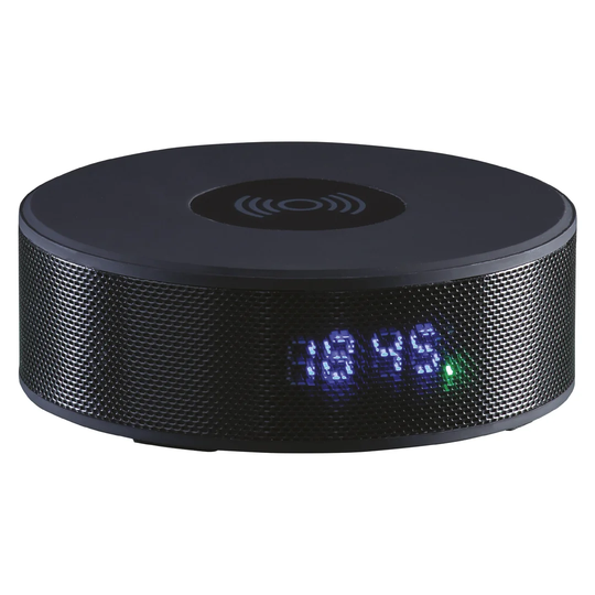 Digital Electric Alarm Tabletop Clock in Black