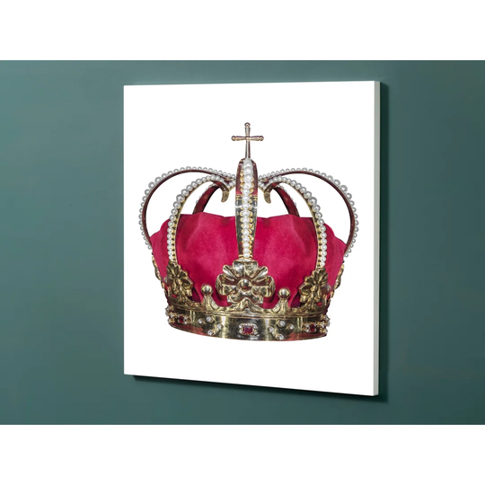 Notiz Motive Crown Magnetic Wall Mounted Cork Board