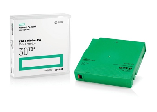HPE LTO-8 Ultrium 30TB RW Data Cartridge