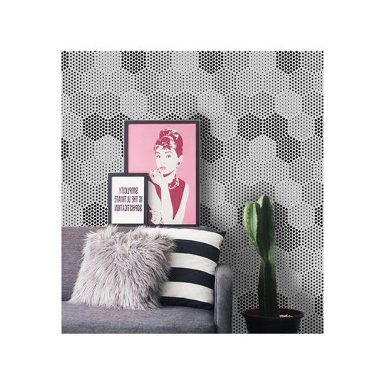 Wacker Hexagon Illusion Wallpaper