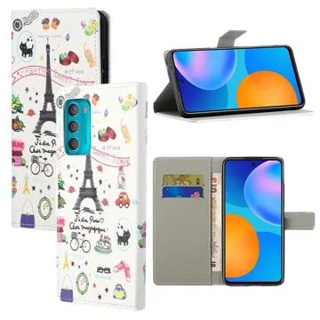 Style Series Motorola Moto G42 Wallet Case - Eiffel Tower