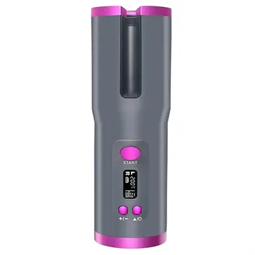 Portable Cordless Automatic Curling Iron (Open-Box Satisfactory) - Black