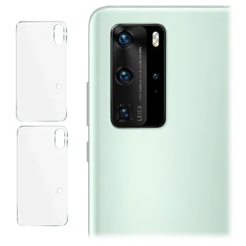Imak HD Huawei P40 Pro Camera Lens Tempered Glass Protector - 2 Pcs.