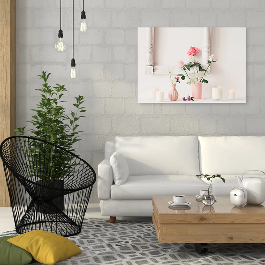 Canvas Print, Pink Abstractions