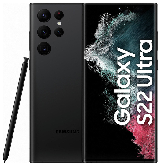 SIM Free Samsung S22 Ultra 5G 256GB Mobile Phone - Black
