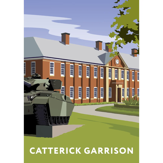 Catterick Garrison by Richard O'Neil - Graphic Art Print on Paper