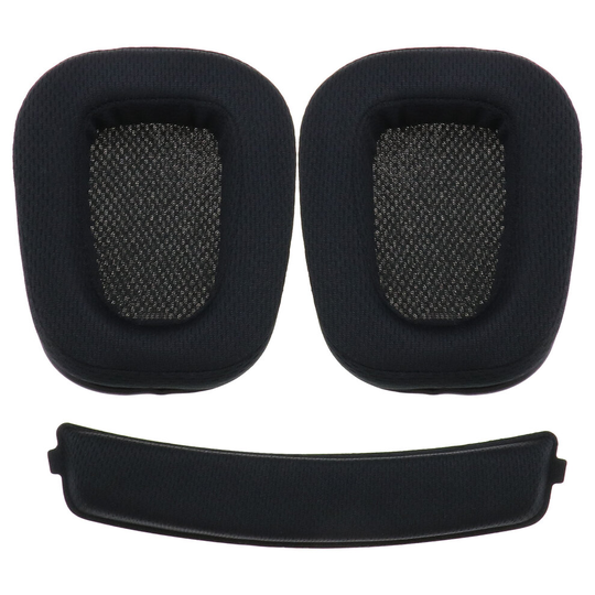 1 Pair Earpads & Headband Pad for Logitech G633 G933 Headphones Ear Cushions
