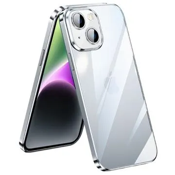 Sulada Shield Eye iPhone 14 Hybrid Case - Silver