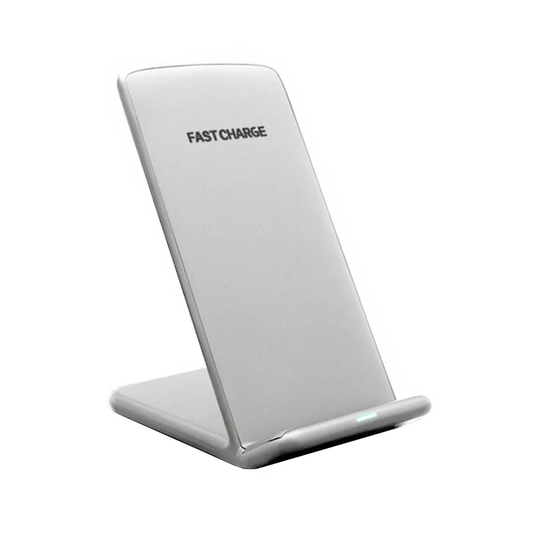 Aquarius Desktop Charging Stand With Led Indicator - Silver