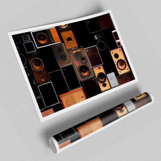 Speakers Galour - Graphic Art Print on Paper